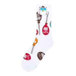CHARACTER 1 Pack Tootsie Roll Pom Owl Half Cushion Crew - Adult M